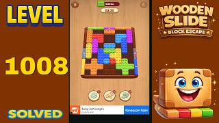 Wooden Slide – Level 1008 | Walkthrough