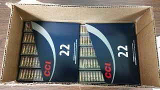 Walmart 22 LR 2000rd CCI Mini-Mag Case In/Case Out 6/16/16