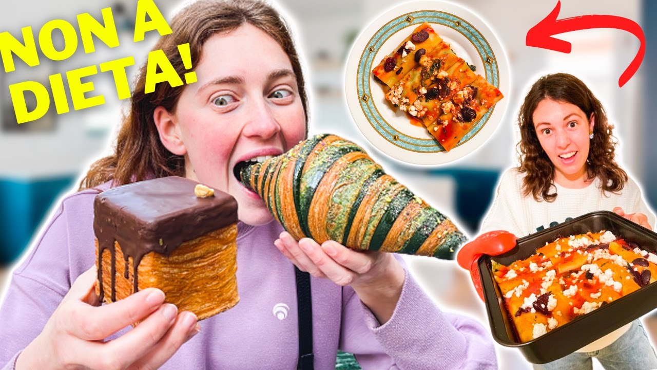 COSA MANGIAMO IN UN GIORNO ad Atene 🥐 molto calorico!