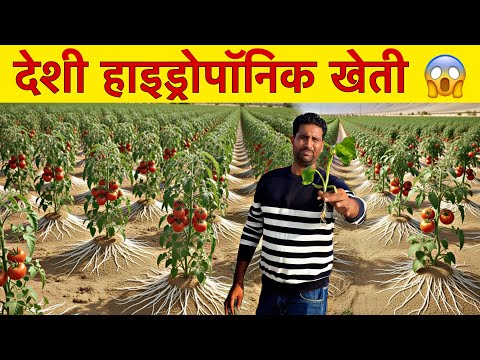 देशी हाइड्रोपॉनिक खेती 😱✅ Desi Hydroponic farming