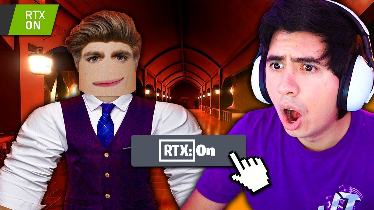 Activé RTX en ROBLOX 😱 (gráficos realistas) 🤑