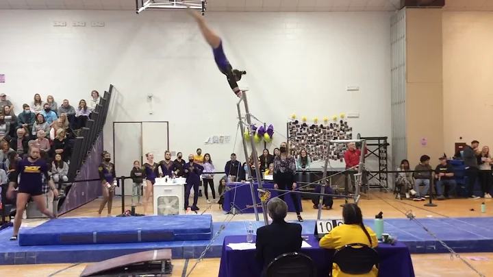 Bars Kristina Rodriguez HOME Senior Meet 3/11/2022