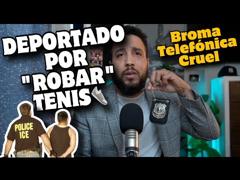 ''Deported for Stealing Sneakers 👟'' (Prank Call) CRUEL🤯