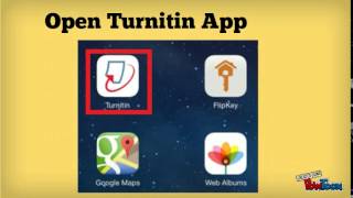 Turnitin on iPad