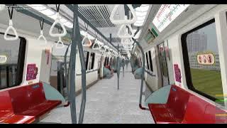 [OpenBVE] C151 037-038 | JUR to BGB (With braking tutorial in the description)