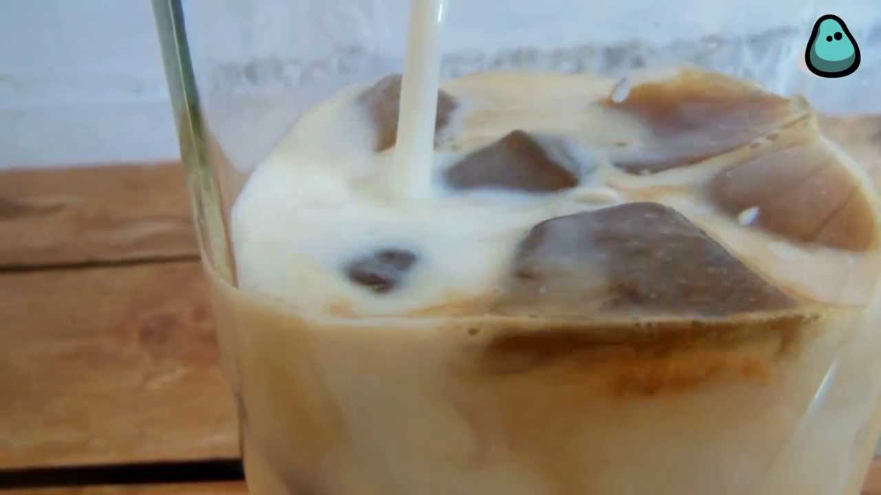 Como hacer latte frio YouTube