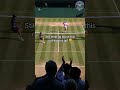 Centre Court limbs when this landed in 🦵#tennis #wimbledon #arthurfery