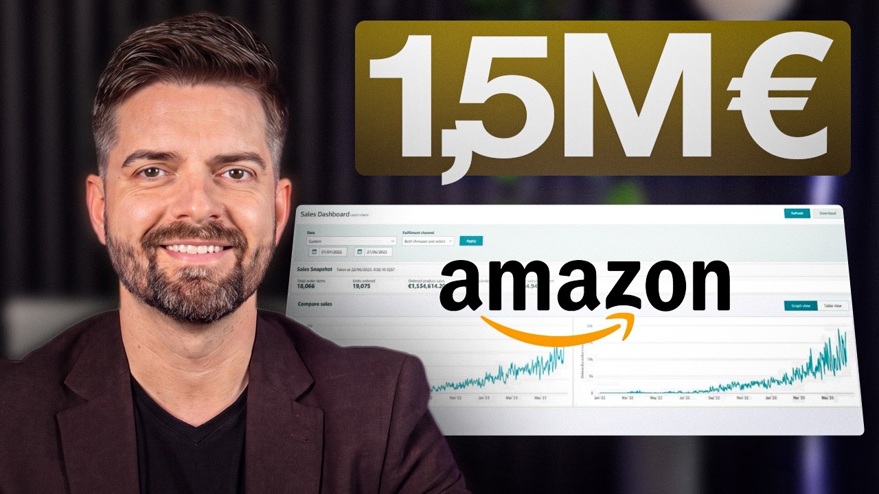 Video thumbnail: From 0 to 1.5M€ on Amazon in 18 Months (Client Case Study)