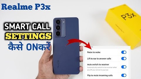 How To Enable Smart Call Setting in Realme P3x | Realme P3x में Smart Call Setting कैसे On करे