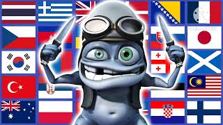 Lagu Pantai \u0026 Laut by Miel Caerol ft.Jasmine Ayudhya With Crazy Frog In 30 Countries (Super HiPitch)