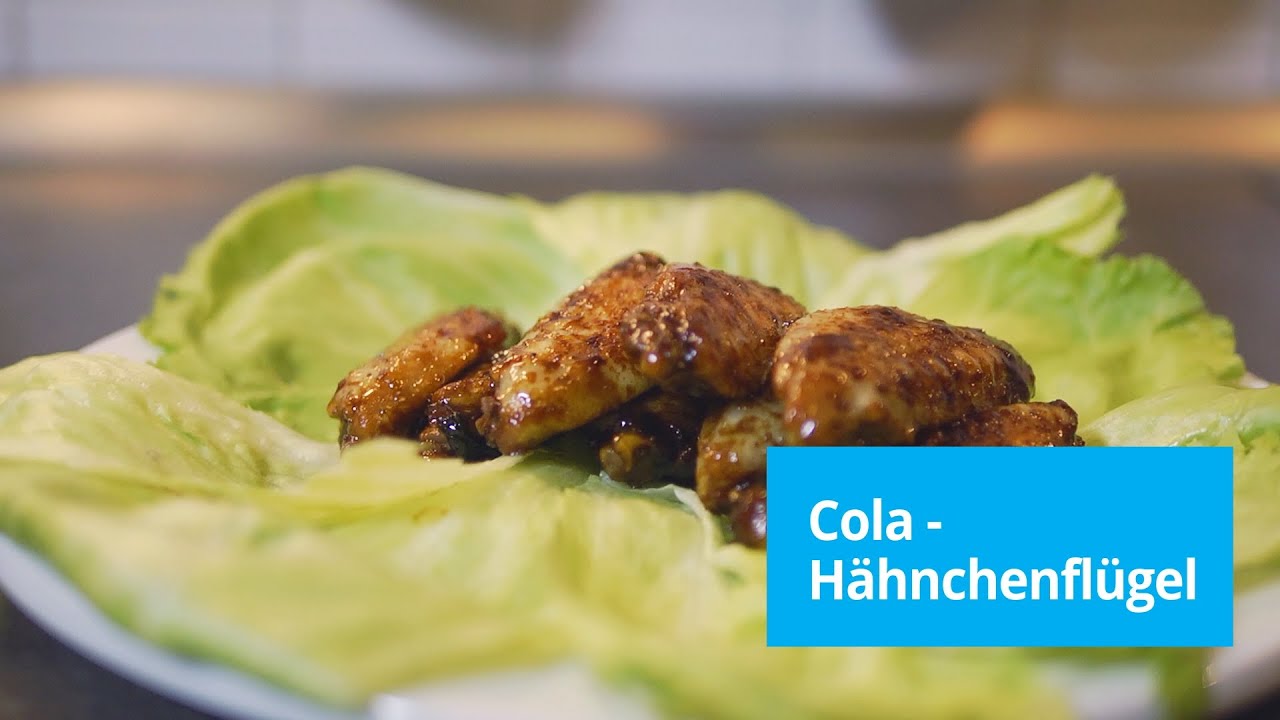Rezept: Cola Hähnchenflügel - YouTube