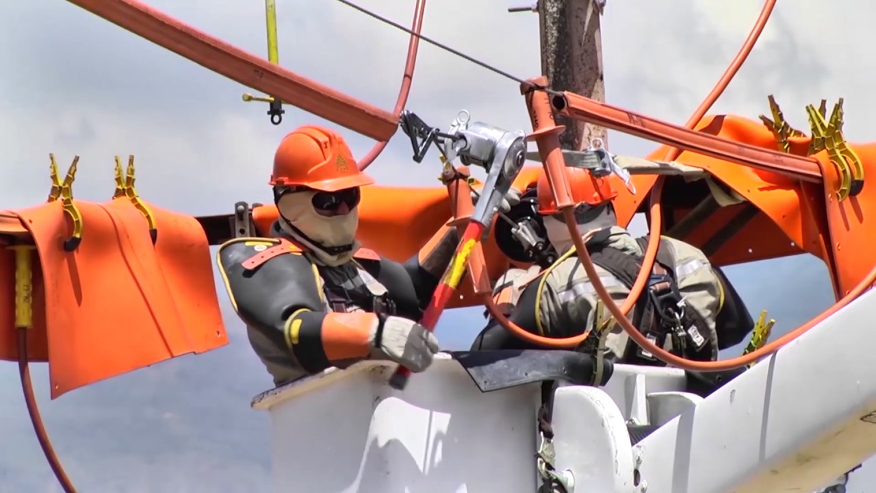 Elementos de seguridad para trabajar en redes energizadas