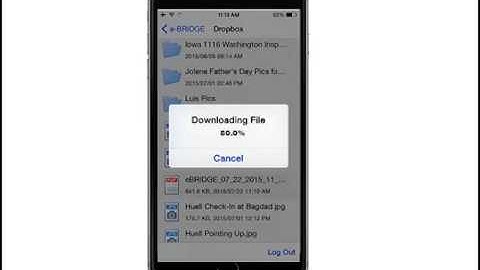 Print Documents from Cloud Storage with e-BRIDGE Print & Capture (iOS)