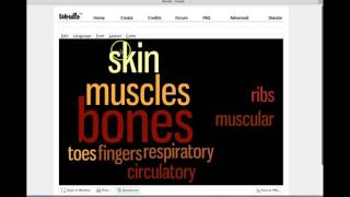 Make word clouds with Wordle