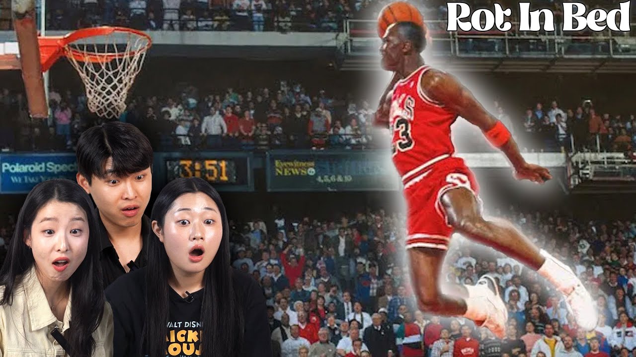 Koreans React to a Compilation of the Craziest NBA Moments  | Rot In Bed