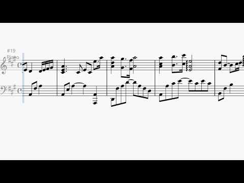 히로시의 회상 (계이름, 앤틱표지) - 짱구는 못말려 극장판 어른제국의 역습 OST