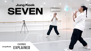 정국 (Jung Kook) - 'Seven' - Dance Tutorial - EXPLAINED (Chorus)