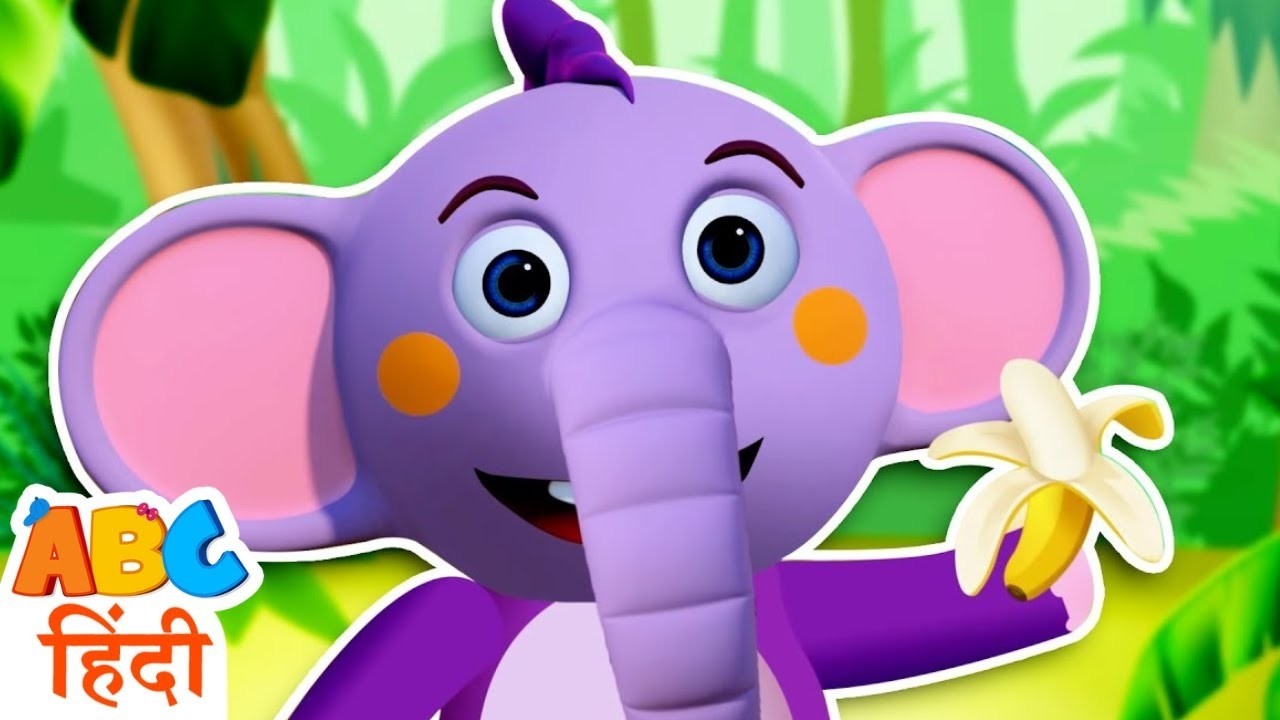 Kent Ne Khaya Mazedar Kela + Hindi Nursery Rhymes For Kids | Acche Bache Channel