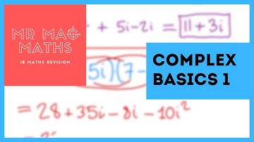 IB AAHL Topic 1 - Complex Numbers Basic Operations