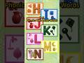 Alphabet H-N Phonics Song! | Simple 2-Letter Words for Preschool! #shortvideo #shorts  #kids