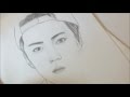 Exo 엑소 - Sehun 세훈 speed drawing