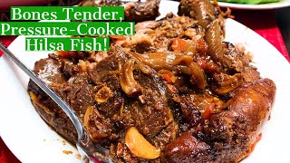 Burmese Style Hilsa Fish Curry | Braised in a Pressure Cook | Nga Tha Laut Paung screenshot 1