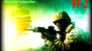 COD4 GAMEPLAY #3 - SNIPING WITH THE BARRET .50 CAL - NO COMMENTARY