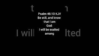 Word Of The Day. Psalms 46:10