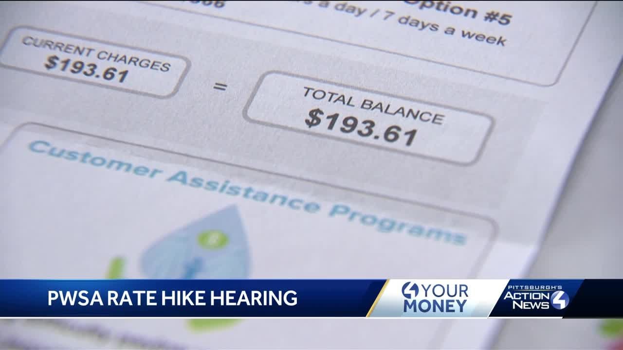 Hearing on Pittsburgh Water & Sewer Authority rate hike YouTube