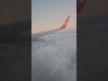 one flight, two different worlds #travel #windowseat #flightviews #delhi #shorts #DayToNight