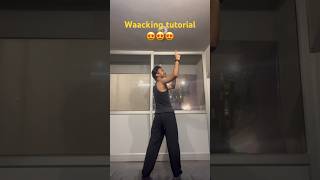 Waacking tutorial dance // Umesh Pathak.  #shorts #dance #tutorial #trending #viral #wacky
