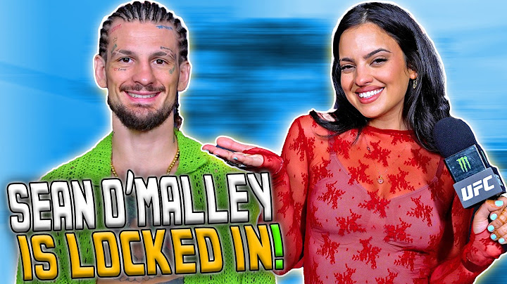 Meet the new Sean O’Malley + reveals he improved his wrestling for Merab Dvalishvili | UFC 316