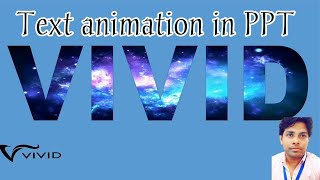 Amazing Text Animation in PowerPoint Using GIF Image #PPT