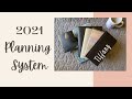 My 2021 PLANNING SYSTEM | Using 6 planners in 2021