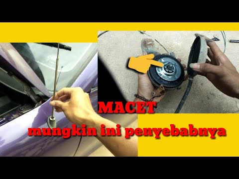 cara perbaiki dan Penyebab antena otomatis mobil macet 
