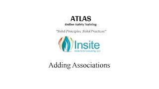ATLAS Training - Adding Associations
