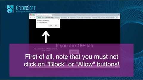 Unverf.com browser notifications removal video.
