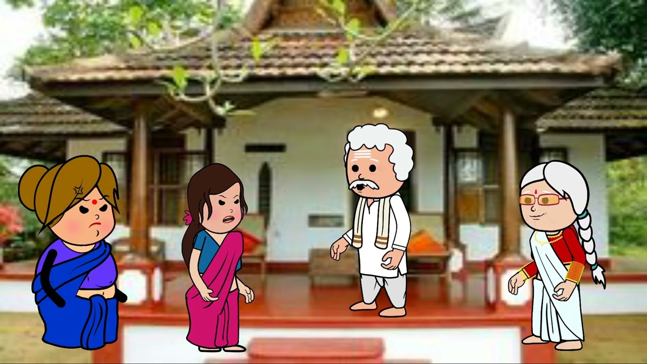 ಕೋಳಿ ಕದ್ದ ವಿಷಯ ತೀರ್ಮಾನ ಮಾಡಲು ಗೌಡ್ರ ಮನೆ ಹತ್ತಿರ ಹೋದ ಗೌರಜ್ಜಿ, ಸುಮ ಮತ್ತು ಕೆಂಪಜ್ಜಿ#cartoonvideosinkannada