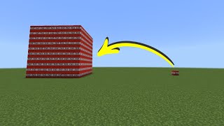 Minecraft TNT Mini vs Medium vs Big vs Mega