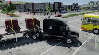 Truck simulator big rigs sleeping in high way #.2