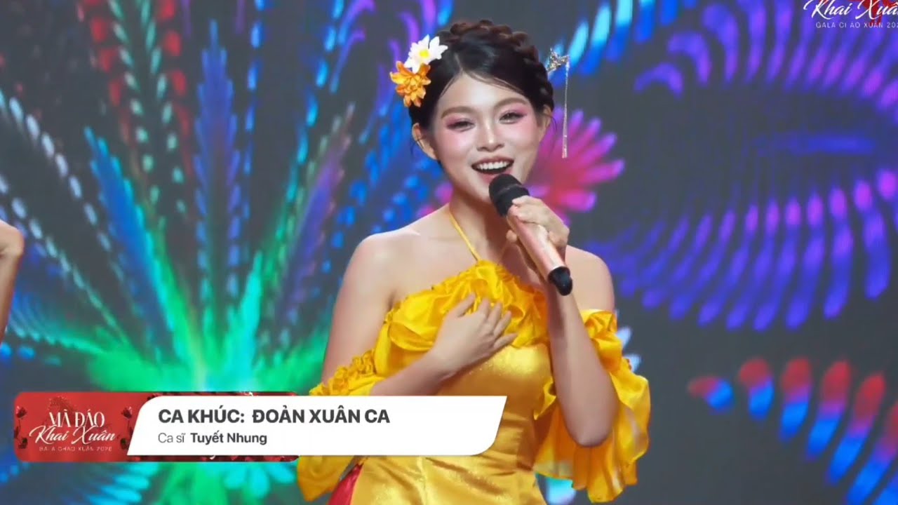 🔴 TRỰC TIẾP TUYẾT NHUNG TẠI GALA CHÀO XUÂN 2026