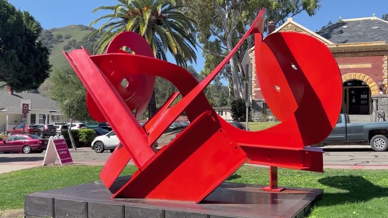 MARK DI SUVERO AT SAN LUIS OBISPO