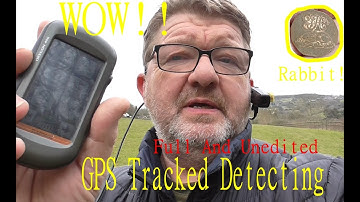 Amazing Tracking Using the Garmin GPS Metal Detecting - Full Unedited #metaldetecting