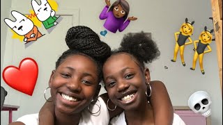 TWIN TELEPATHY CHALLENGE (READING EACH OTHER’S MINDS!?)🤭😲