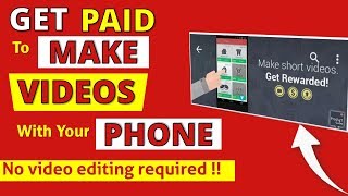 Here is a great upload video and earn money app that will pay you $50
to $80 for 1 hour of effort, per month! do go shopping own smartphone?
then y...
