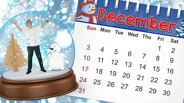 December | Calendar Song for Kids | Month of the Year Song | Holidays | Jack Hartmann