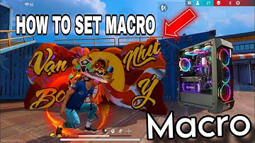 How to set Situp Glow wall MACRO SCRIPT in Free fire on PC/ LAPTOPS | glow wall MICRO SETTING in FF