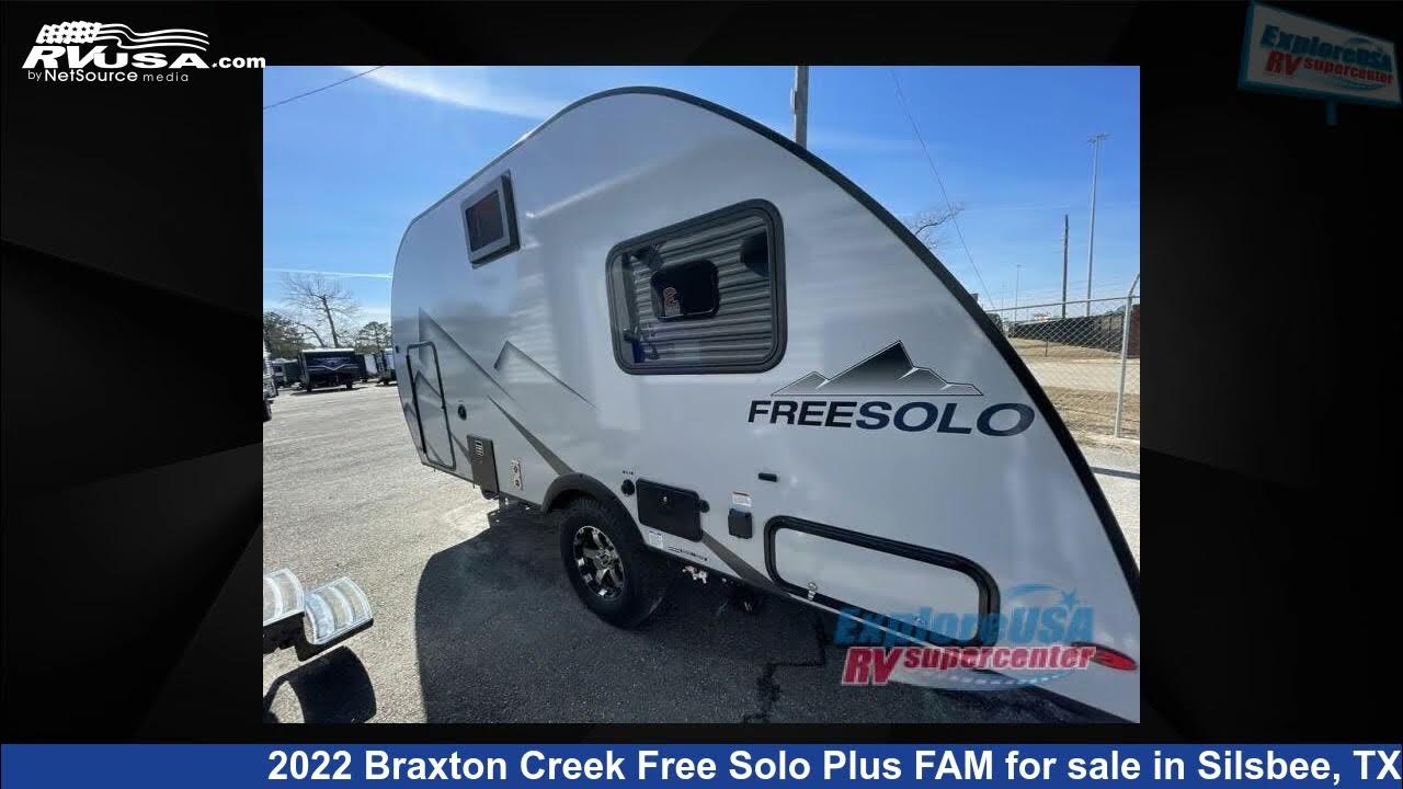 Marvelous 2022 Braxton Creek Free Solo Travel Trailer RV For Sale in
