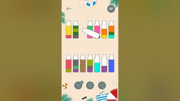 water sort advance2 level 45 | brain game puzzle | gameplay walkthrough solution