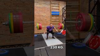 230 Kg No Hand.